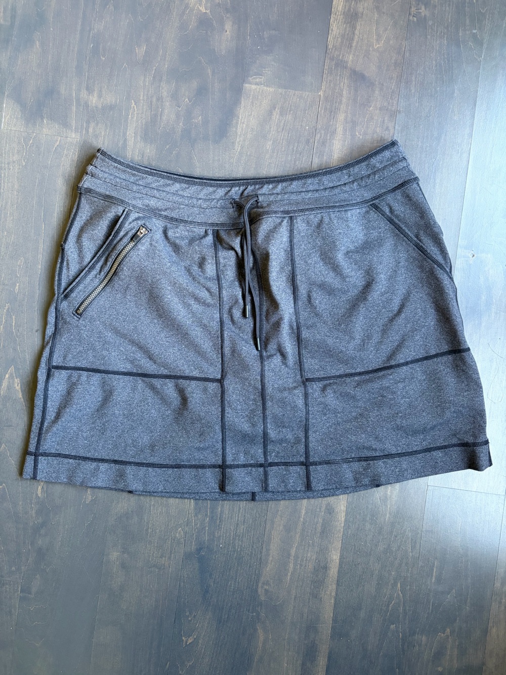 Title Nine Black Athletic Skort with Built-In Shorts Size Large
